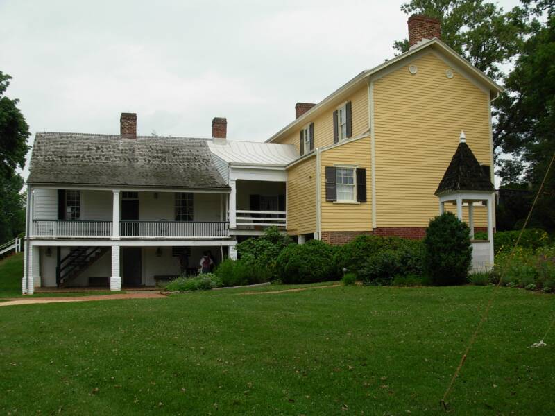 Ash Lawn Plantation.  James Madison