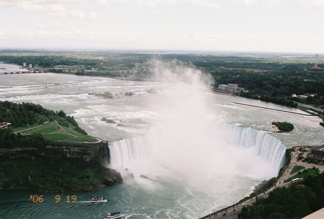 Niagara Falls, Canada  2006. Niagara Falls, Canada is - the falls are great!  An adventure you should take at least once, or twice, depending on how long you live.  Niagara Falls, Canada, the city, is not like the rest of Canada, thank heavens.  Touring from the falls to Montréal and on to Québec City was impressive.  If you've not been to Québec City and the chance should arrive, don't miss it. 