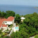 OVERLOOKING THE BAY AND YOUR NEIGHBORS IN ST THOMAS.