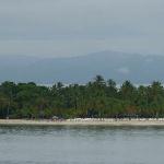 DOMINICAN REPBULIC BEACH LINED WITH LOUNGE CHAIRS